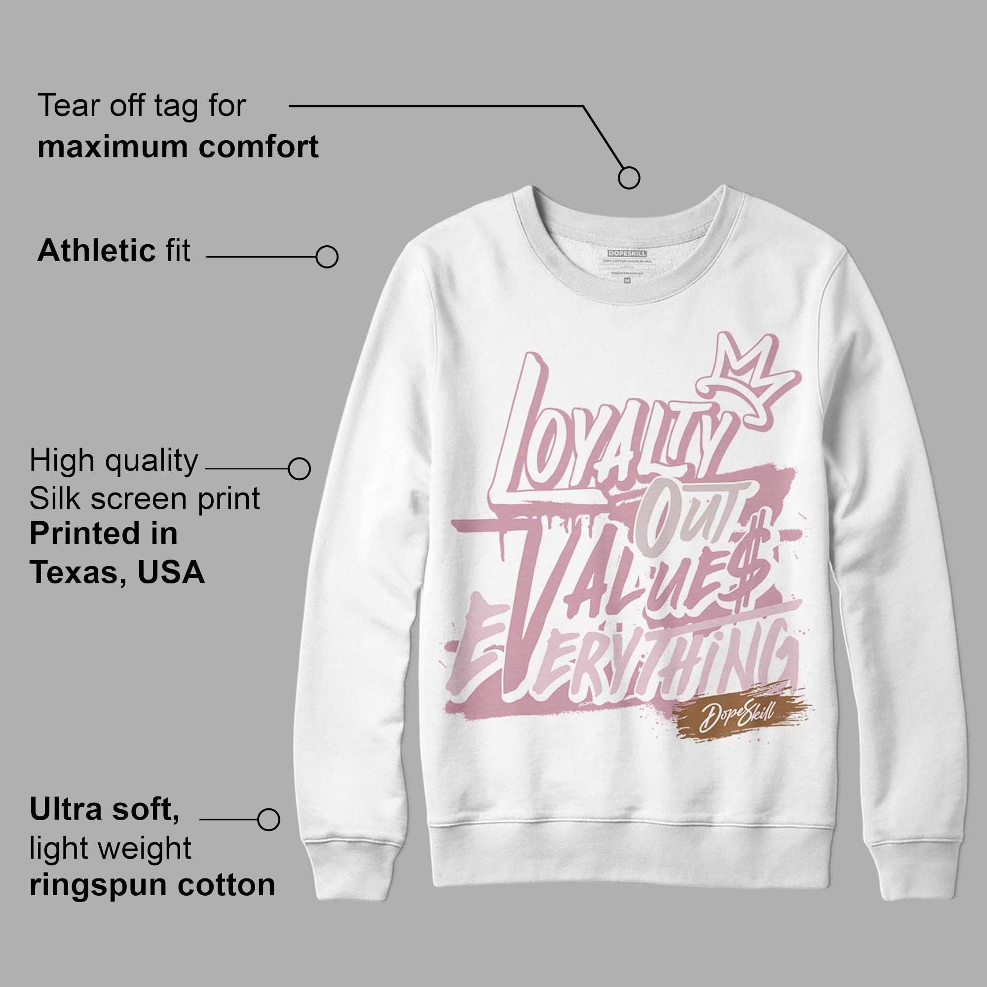 Dunk Low Teddy Bear Pink DopeSkill Sweatshirt LOVE Graphic