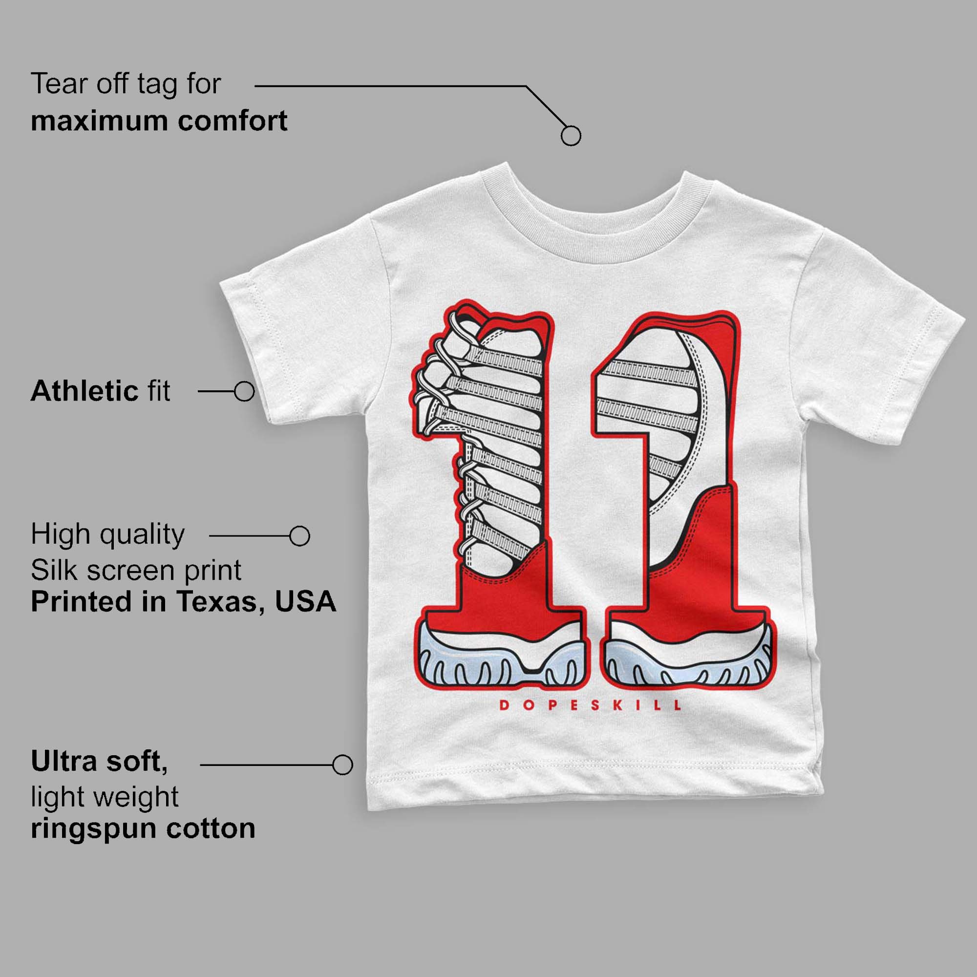 Cherry 11s superstreetwear Toddler Kids T-shirt No.11 Graphic