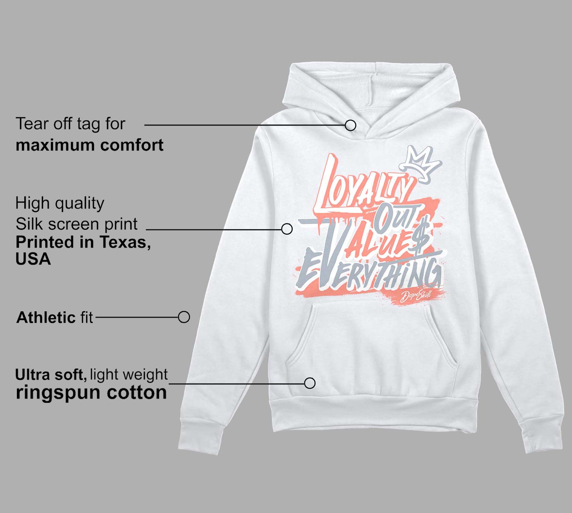 Crimson Bliss 5s superstreetwear Hoodie Sweatshirt LOVE Graphic