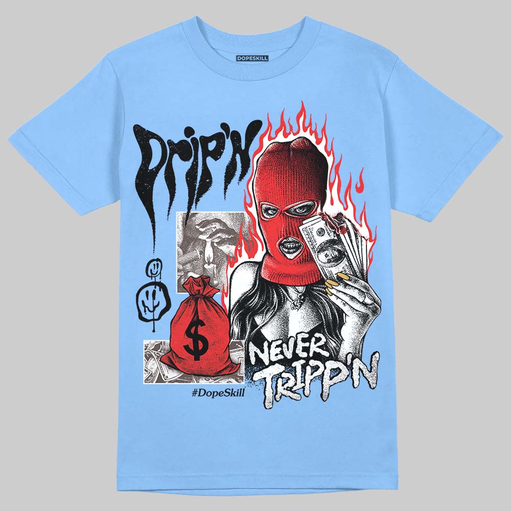 Handball Spezial Light Blue superstreetwear T-Shirt Drip'n Never Tripp'n Graphic
