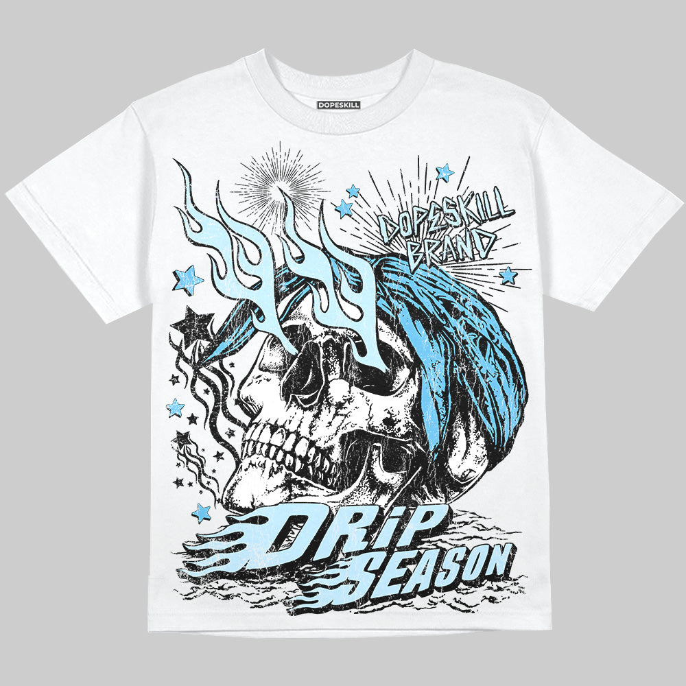 Legend Blue 11s superstreetwear Oversize Print T-Shirt Drip Season Graphic