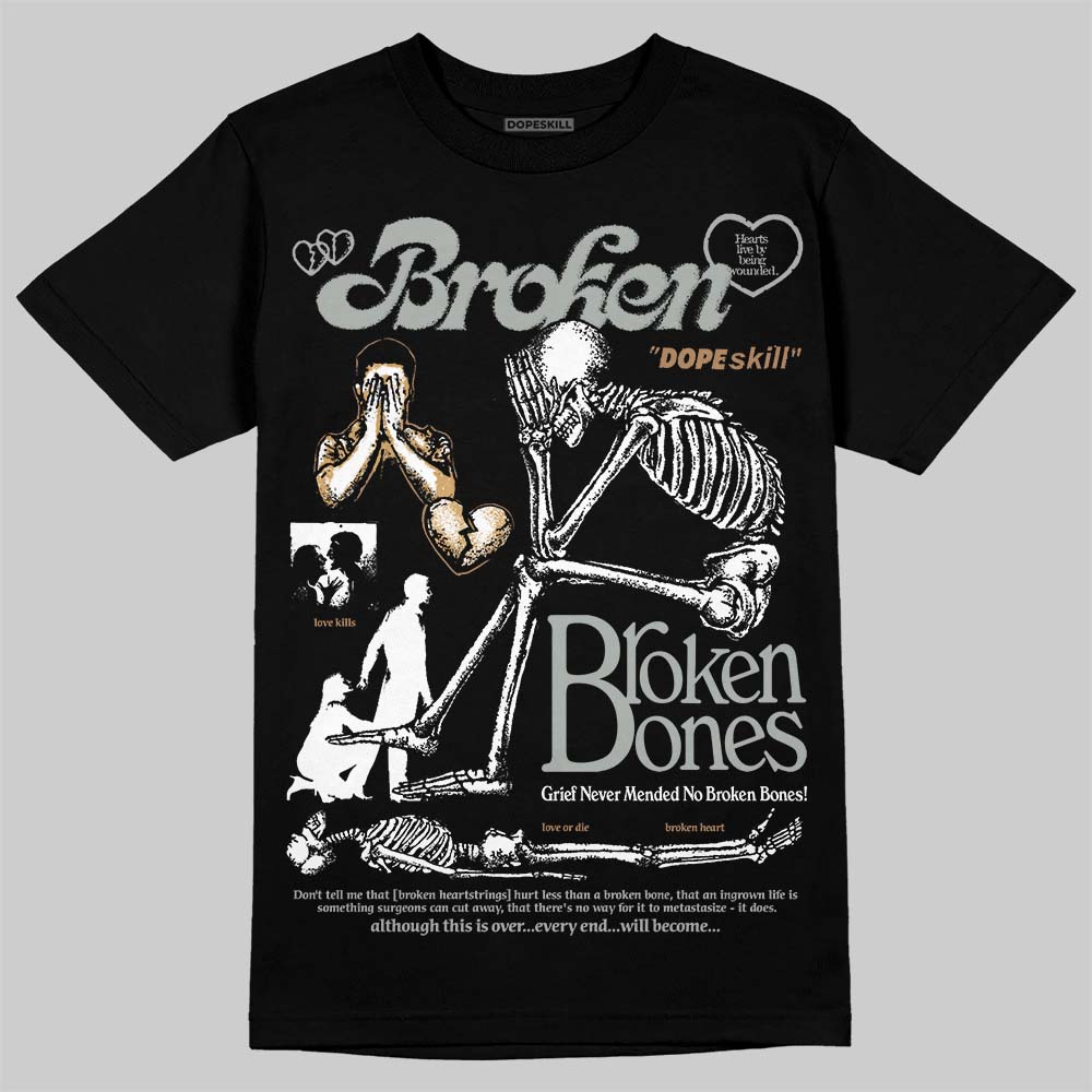 1906R ¡®White Gold¡¯ superstreetwear T-Shirt Broken Bones Graphic
