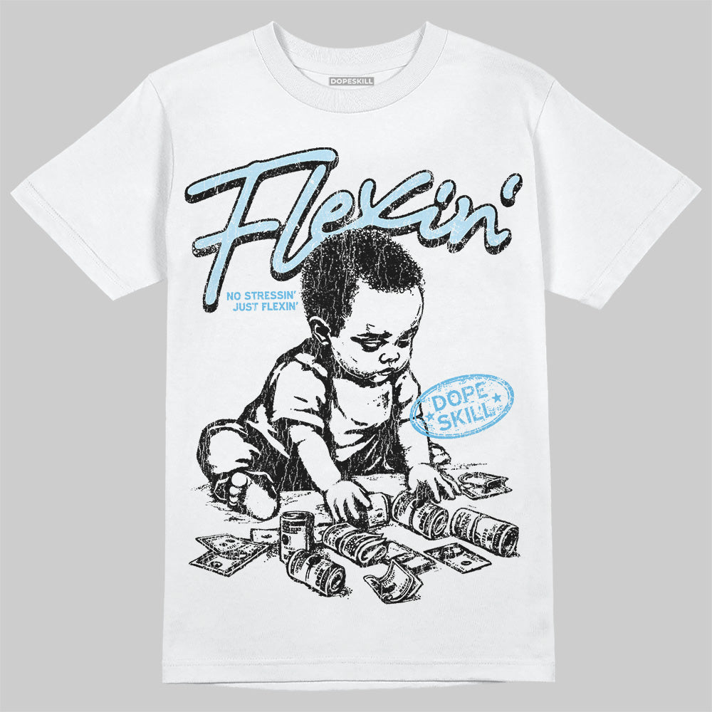 Legend Blue 11s superstreetwear T-Shirt Flexin' Graphic