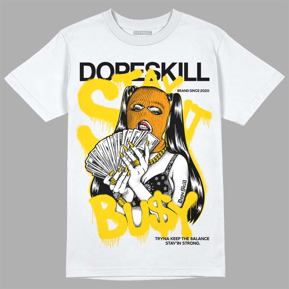 Yellow Ochre 6s superstreetwear T-Shirt Stay It Busy Graphic