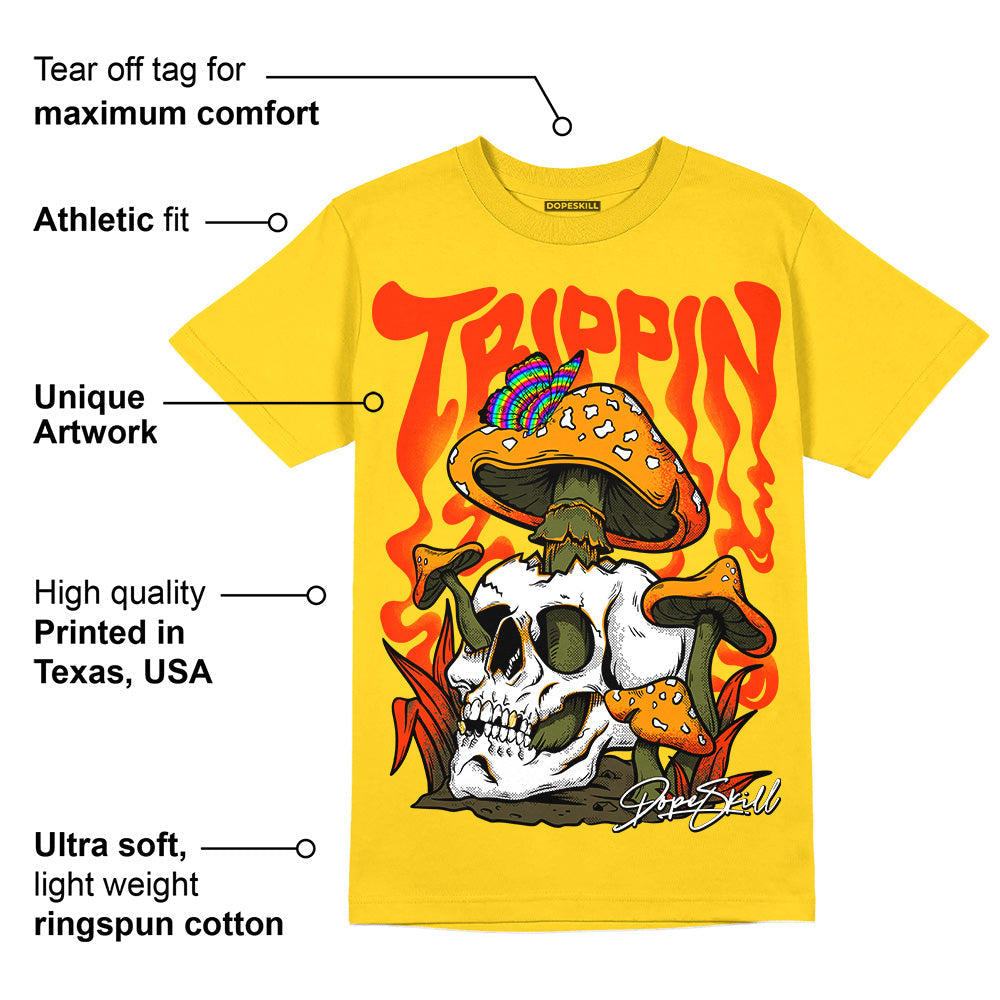 Yellow Ochre 6s superstreetwear Yellow T-shirt Trippin Graphic