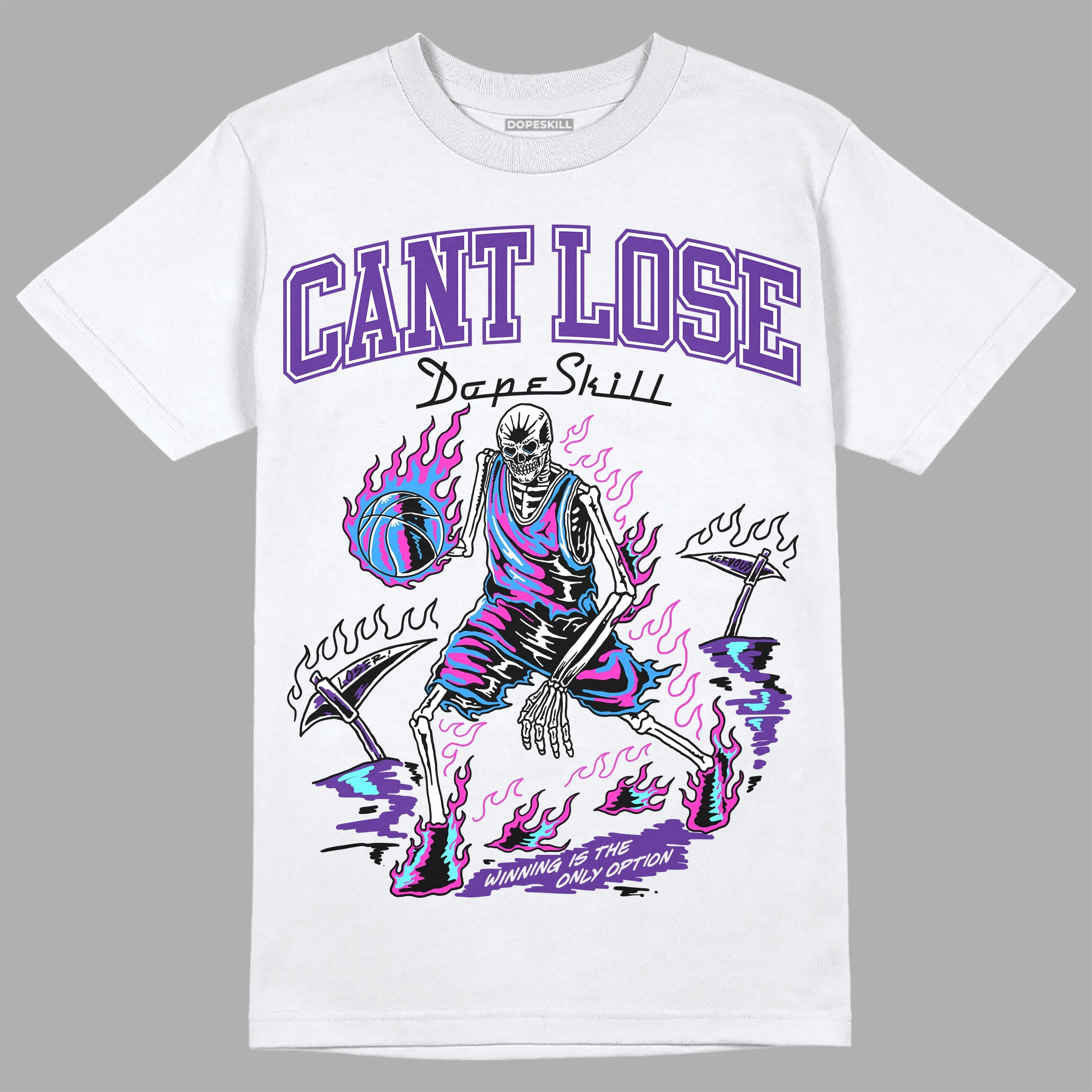 PURPLE Collection superstreetwear T-Shirt Cant Lose Graphic
