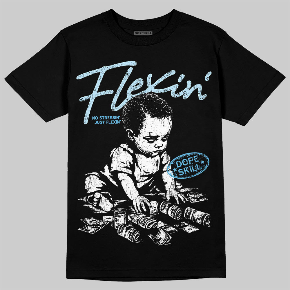 Legend Blue 11s superstreetwear T-Shirt Flexin' Graphic