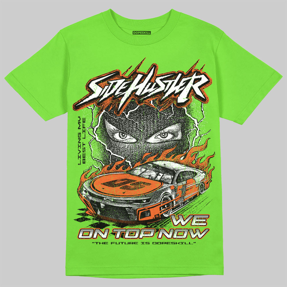 Neon Green Collection superstreetwear T-Shirt New Side Hustler Graphic