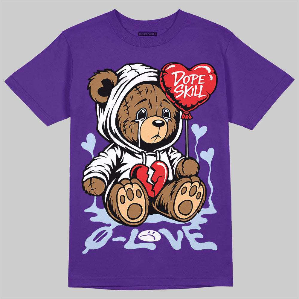 Grape 5s superstreetwear T-Shirt Broken Bear Graphic
