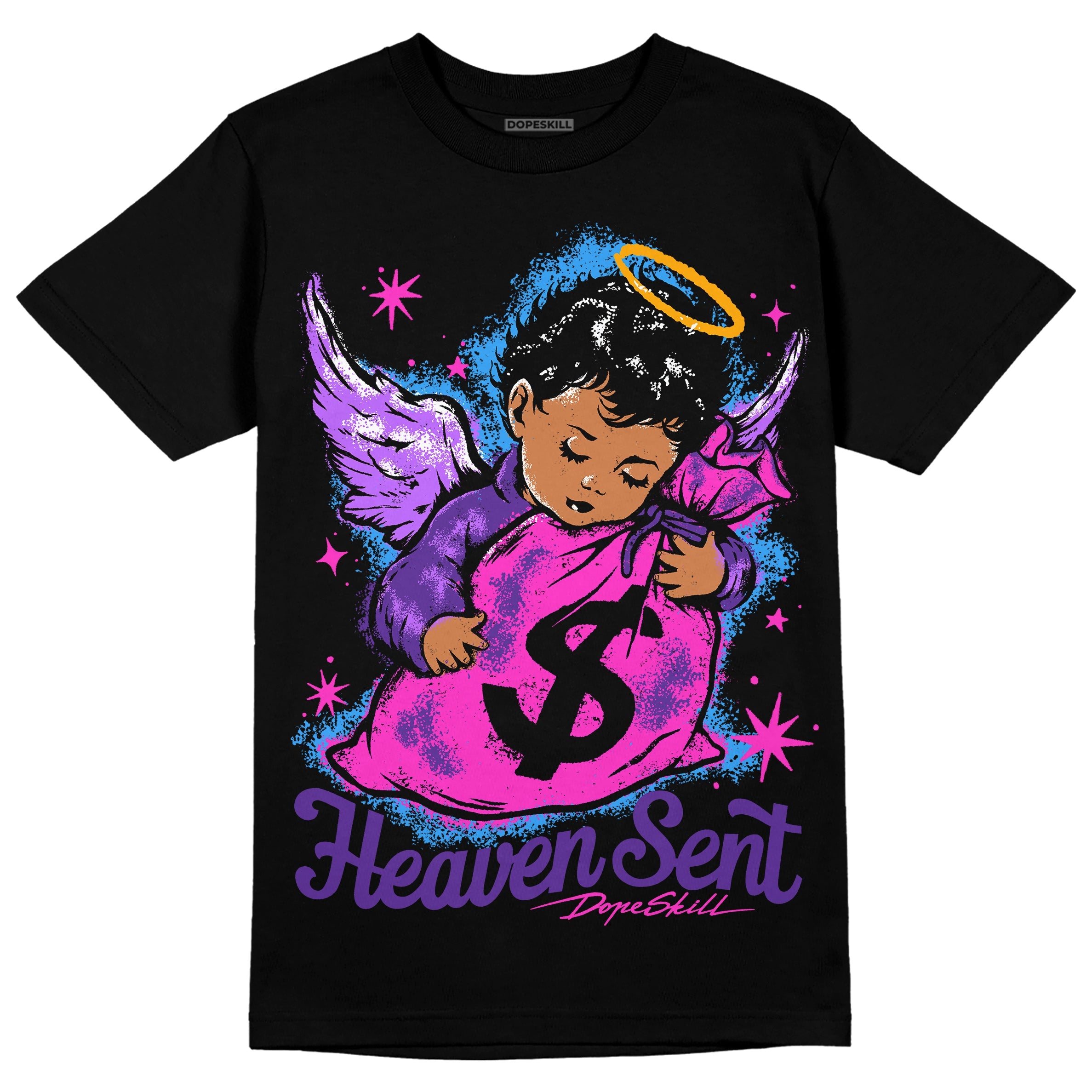 PURPLE Collection superstreetwear T-Shirt Heaven Sent Graphic