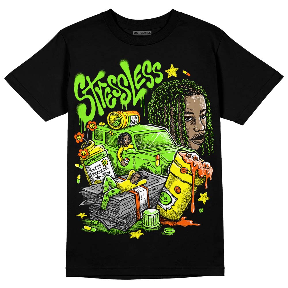 Neon Green Collection superstreetwear T-Shirt Stressless Graphic