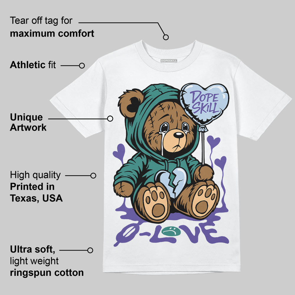 Grape 5s superstreetwear T-Shirt Broken Bear Graphic