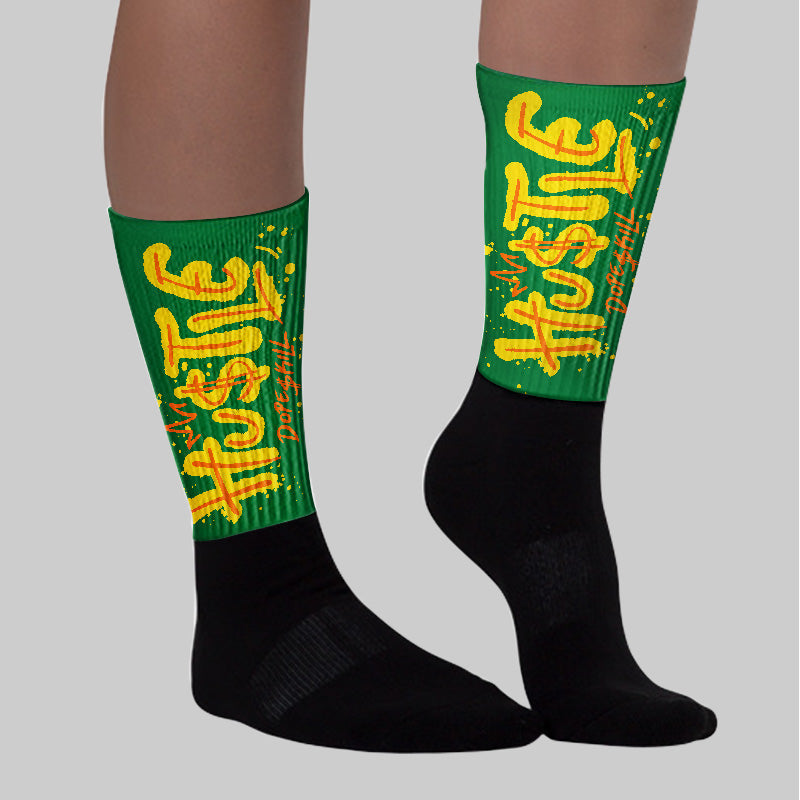 Dunk Reverse Brazil superstreetwear Sublimated Socks Hustle Graphic