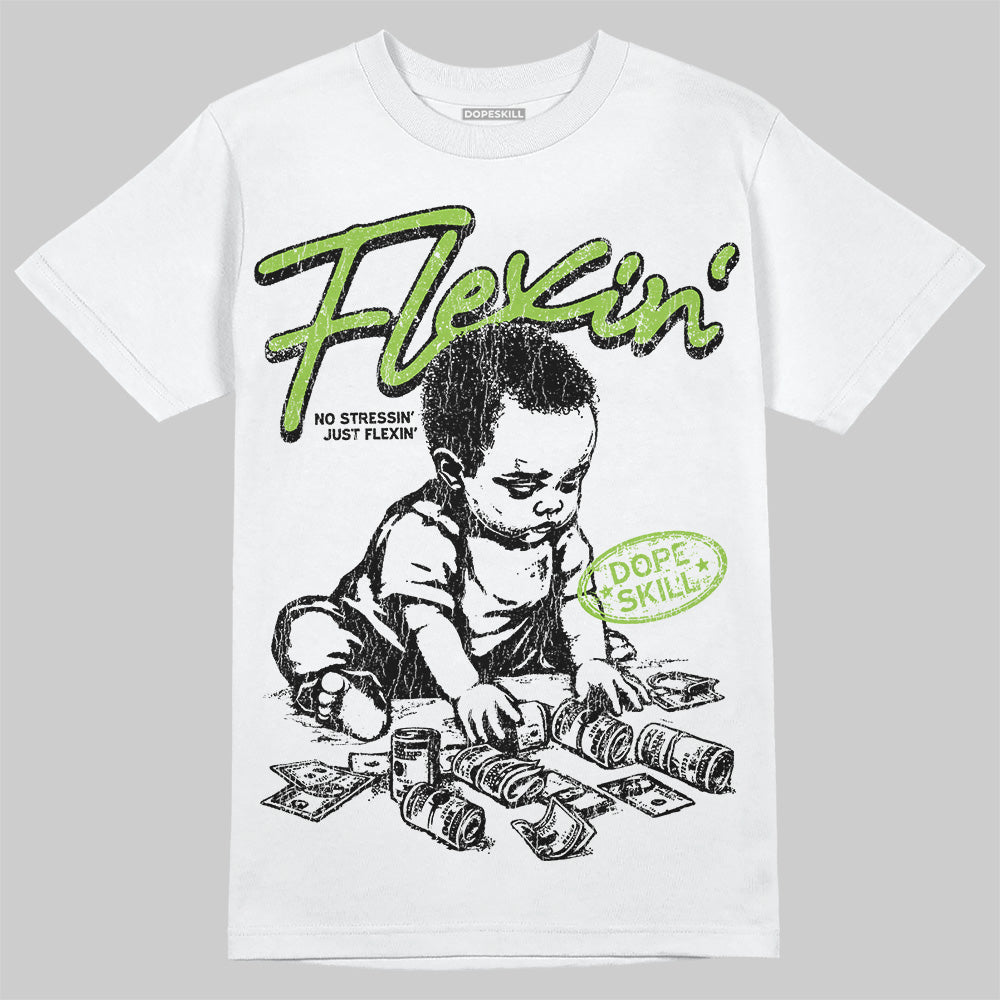 Neon Green Collection superstreetwear T-Shirt Flexin' Graphic