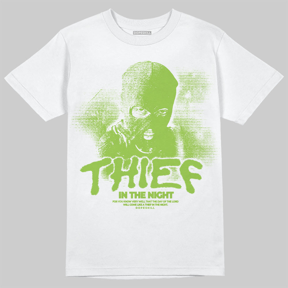 Neon Green Collection superstreetwear T-Shirt Thief In The Night Graphic