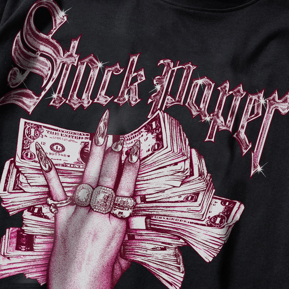 Stack Paper Pink Graphic superstreetwear Premium T-Shirt