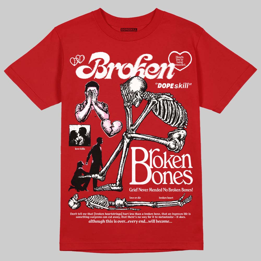 Brick By Brick 4s superstreetwear T-Shirt Broken Bones Graphic