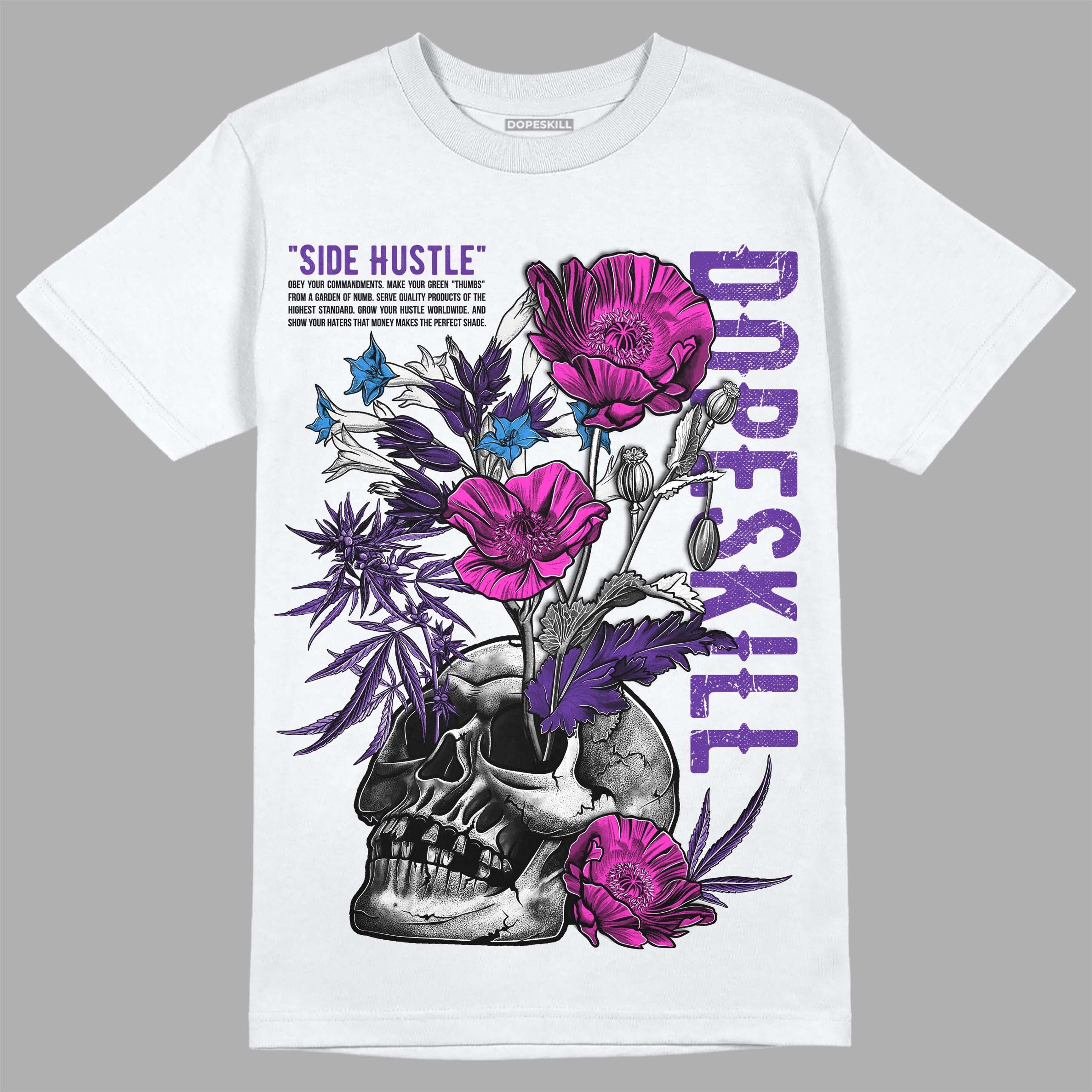 PURPLE Collection superstreetwear T-Shirt Side Hustle Graphic
