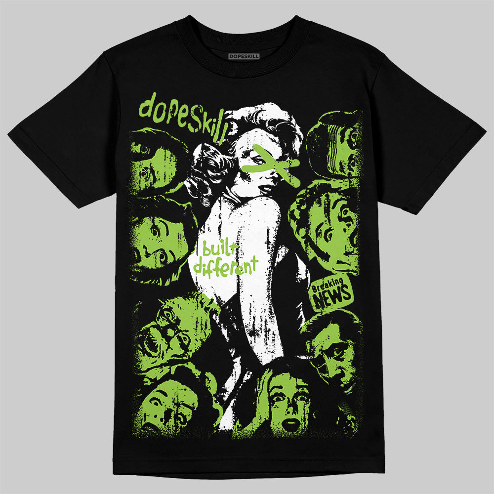 Neon Green Collection superstreetwear T-Shirt Built Different Graphic