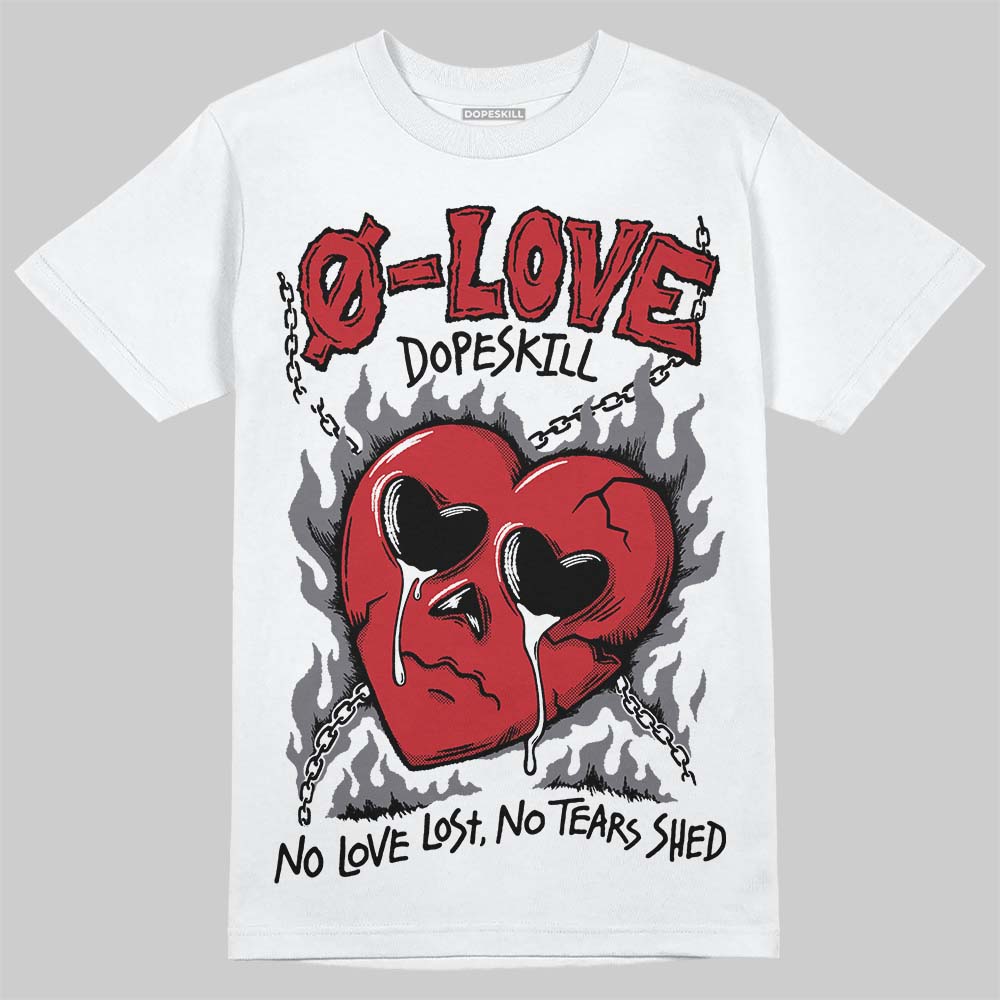 Cement Grey 3s superstreetwear T-Shirt Crying Heart Graphic