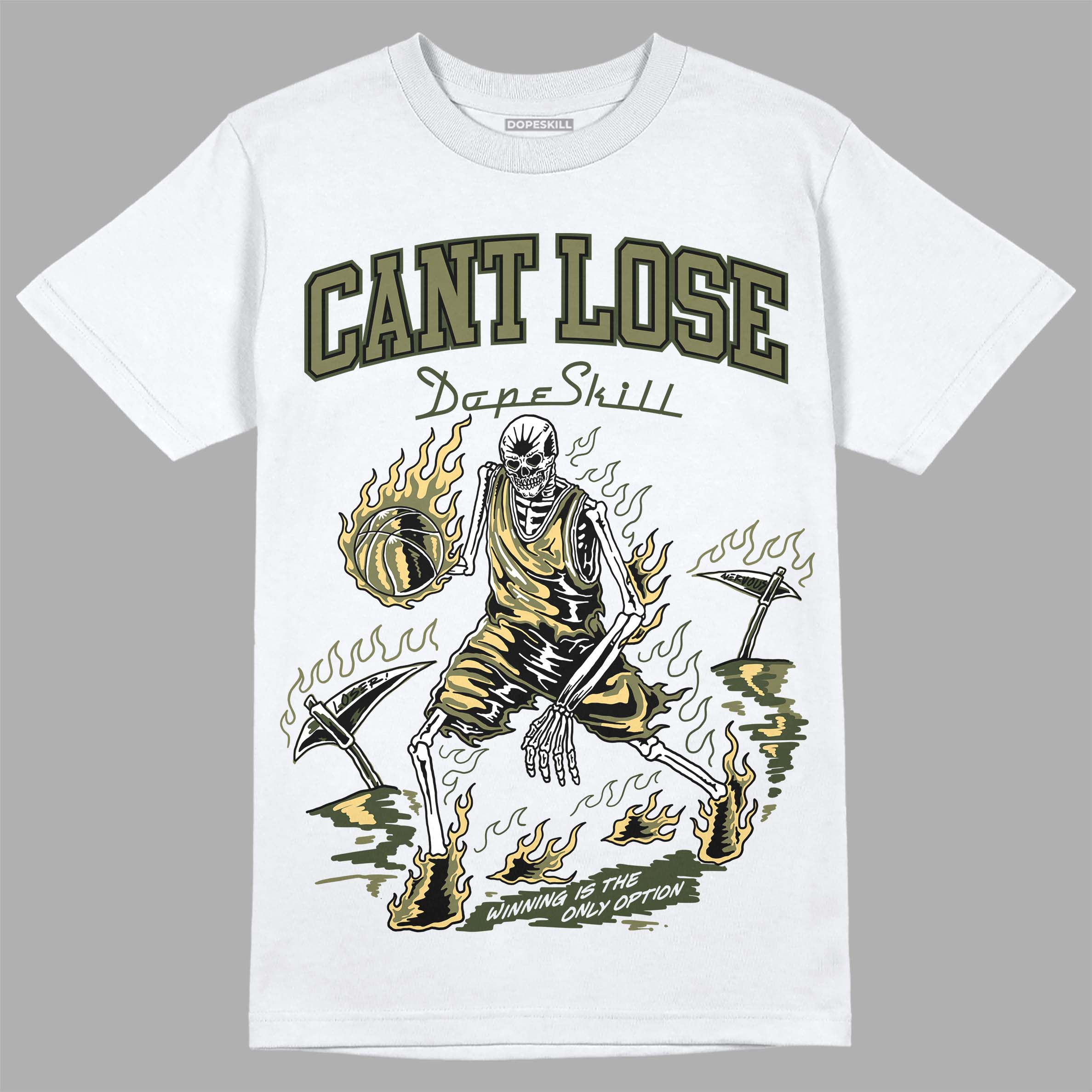 Craft Olive 4s superstreetwear T-Shirt Cant Lose Graphic