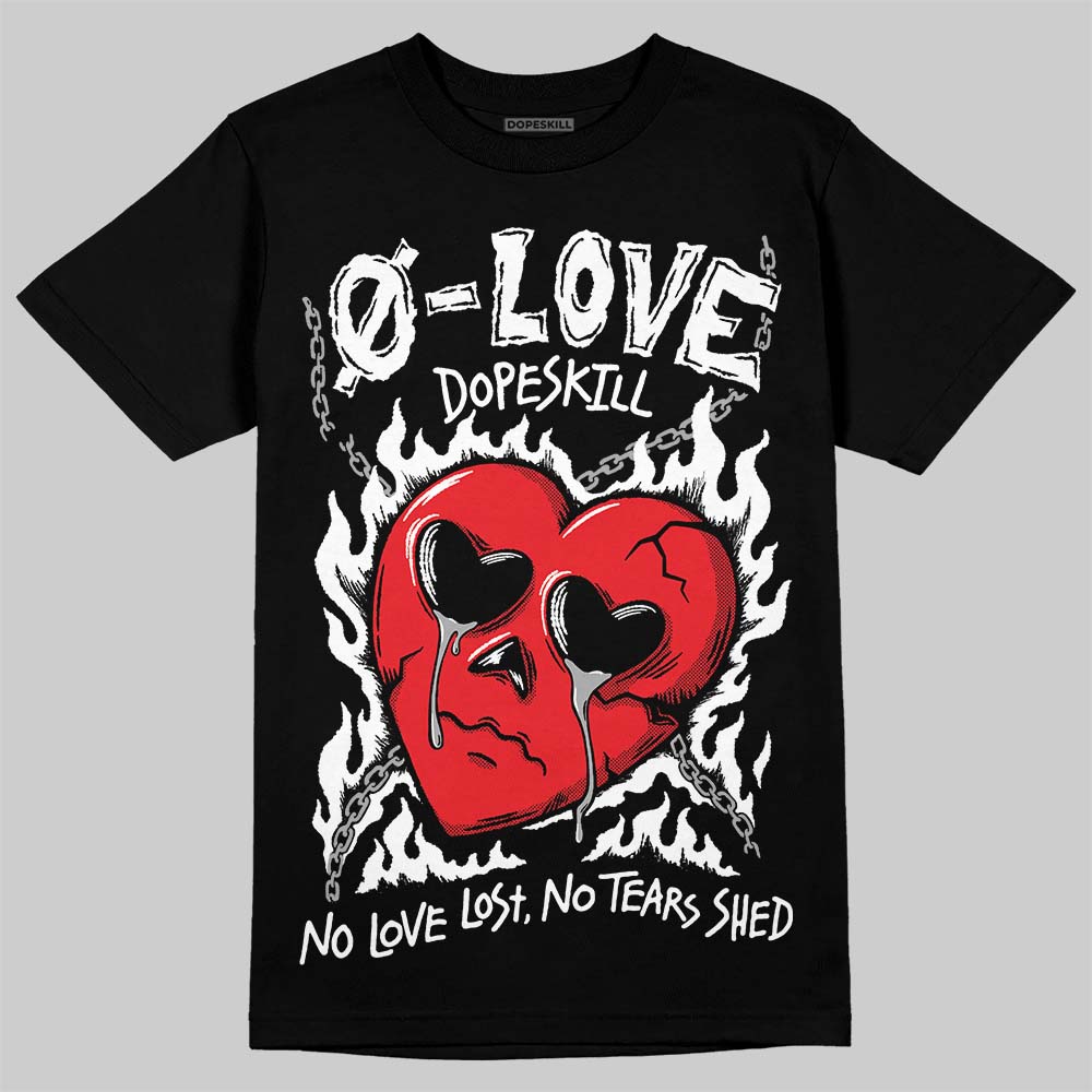 White Thunder 4s superstreetwear T-Shirt Crying Heart Graphic