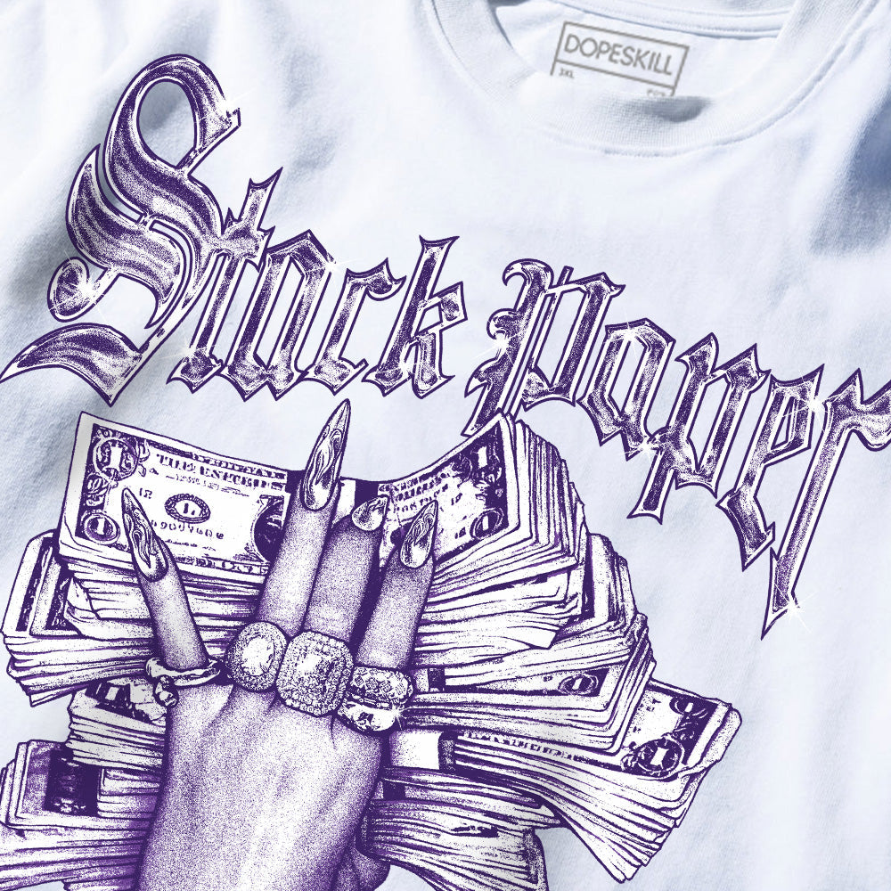 Stack Paper PURPLE Graphic superstreetwear Premium T-Shirt