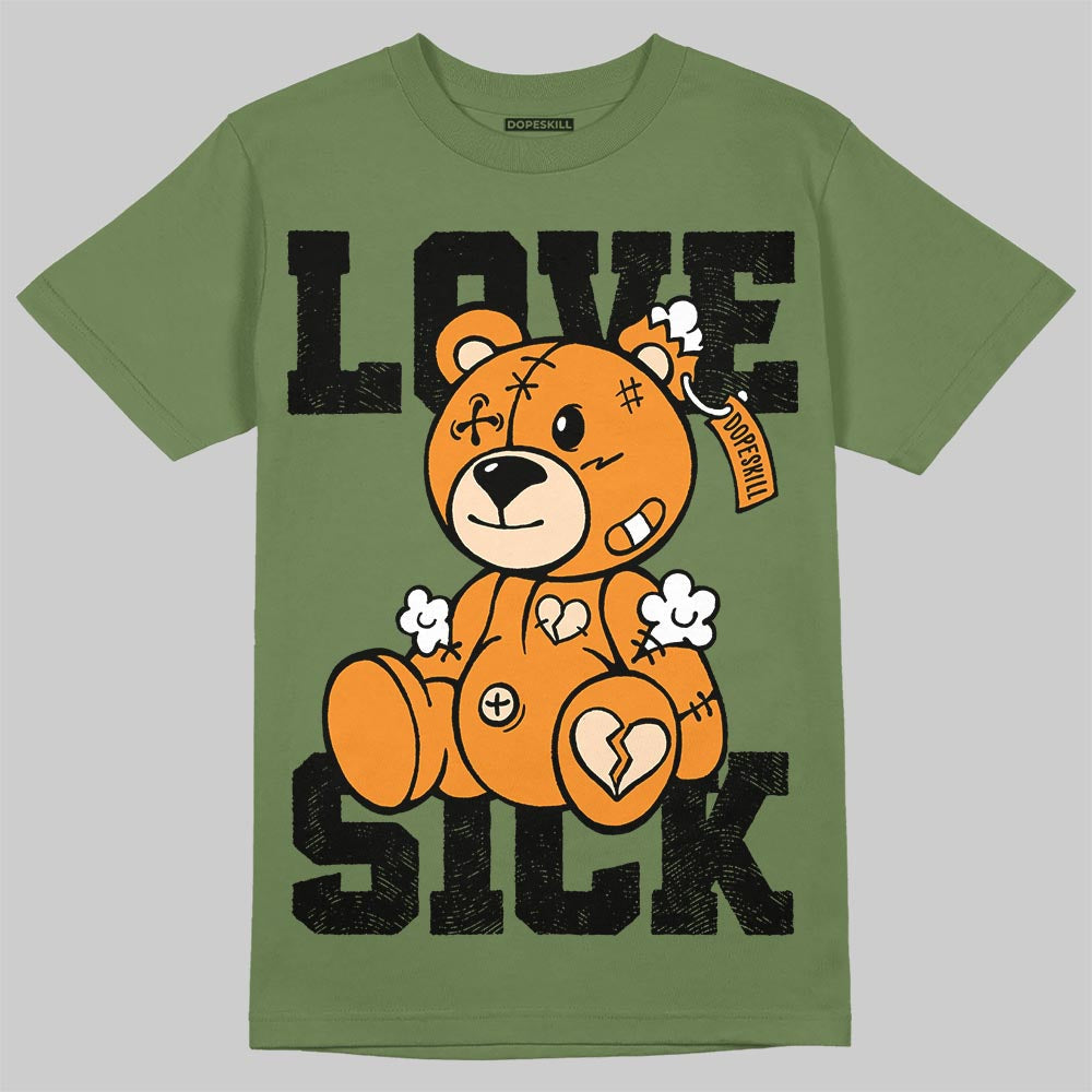 Olive Collection superstreetwear T-Shirt Love Sick Graphic