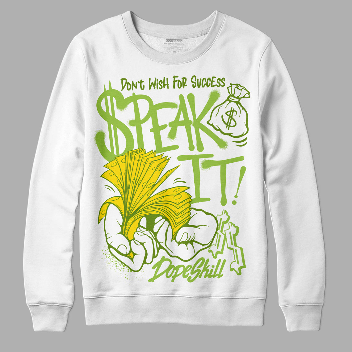 Dunk 'Chlorophyll' superstreetwear Sweatshirt Speak It Graphic