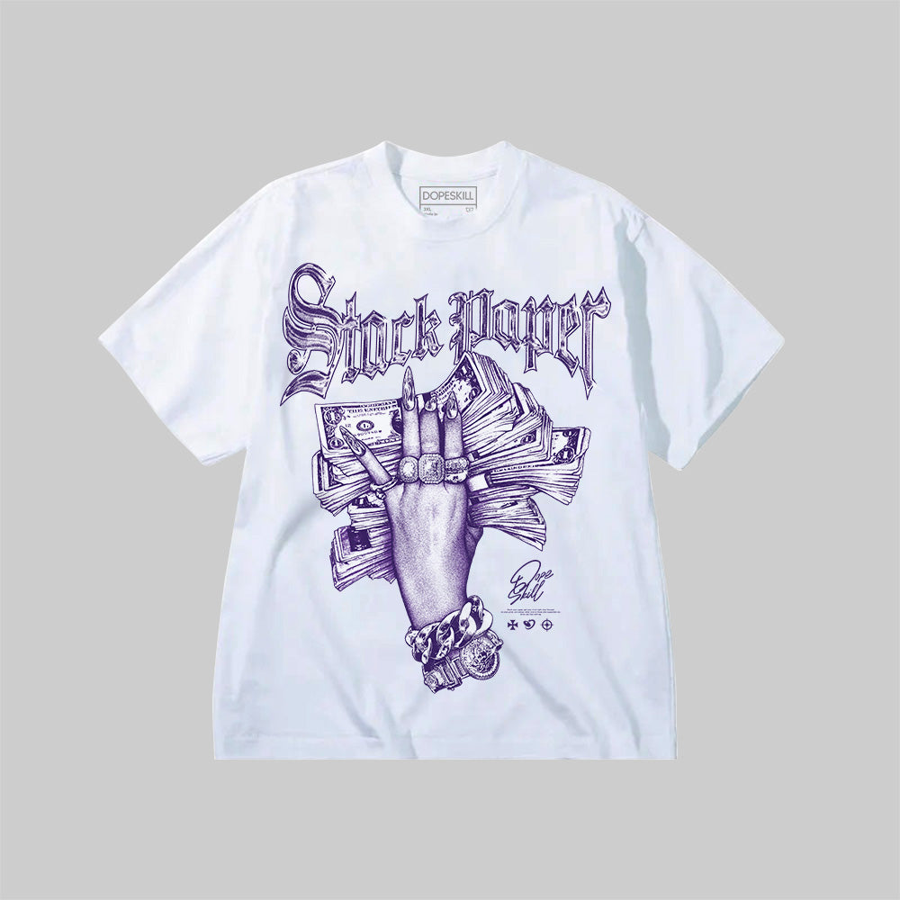 Stack Paper PURPLE Graphic superstreetwear Premium T-Shirt
