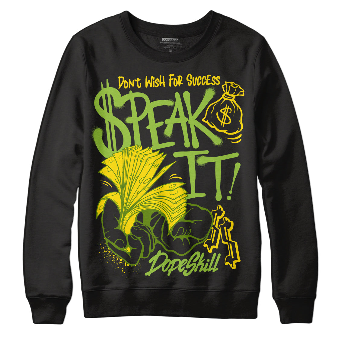 Dunk 'Chlorophyll' superstreetwear Sweatshirt Speak It Graphic