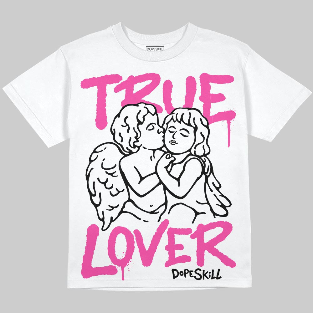 Triple Pink Dunk superstreetwear Oversize Print T-Shirt True Lover Graphic