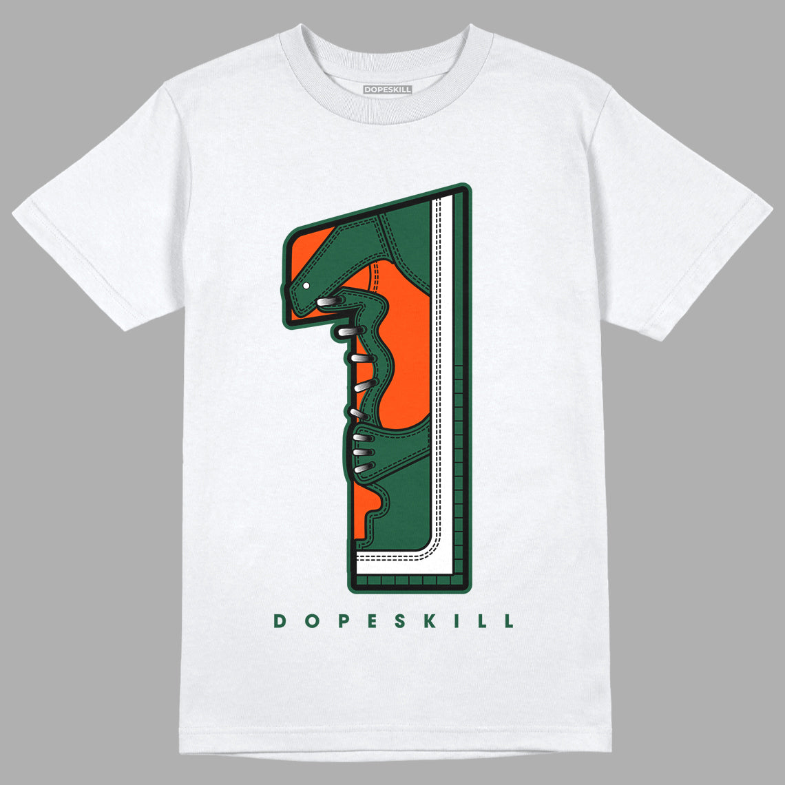 Dunk Low Team Dark Green Orange superstreetwear T-Shirt No.1 Graphic