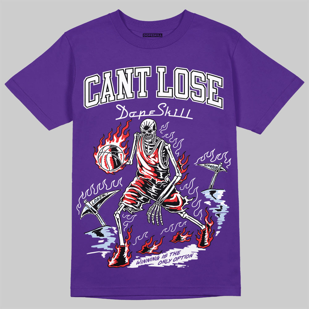 Grape 5s superstreetwear T-Shirt Cant Lose Graphic