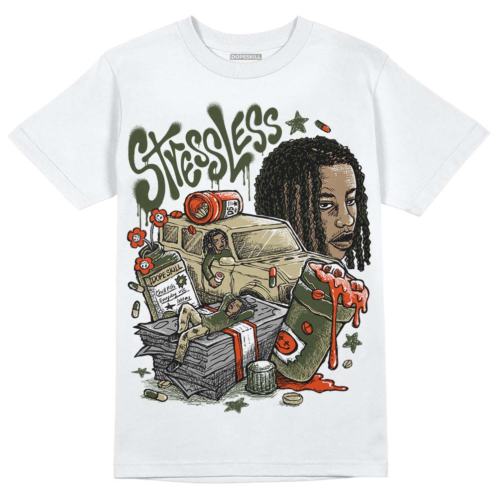 Olive Collection superstreetwear T-Shirt Stressless Graphic