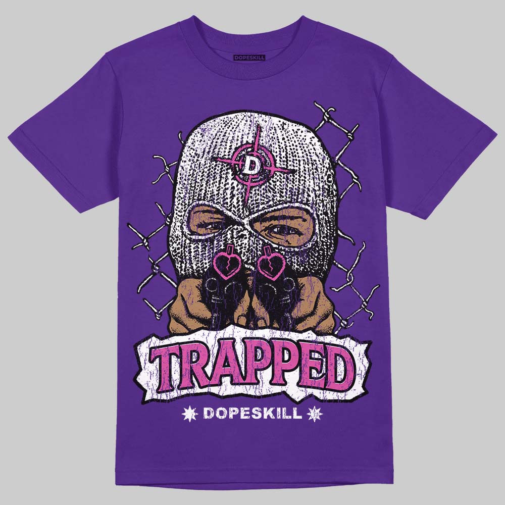 PURPLE Collection superstreetwear T-Shirt New Trapped Graphic
