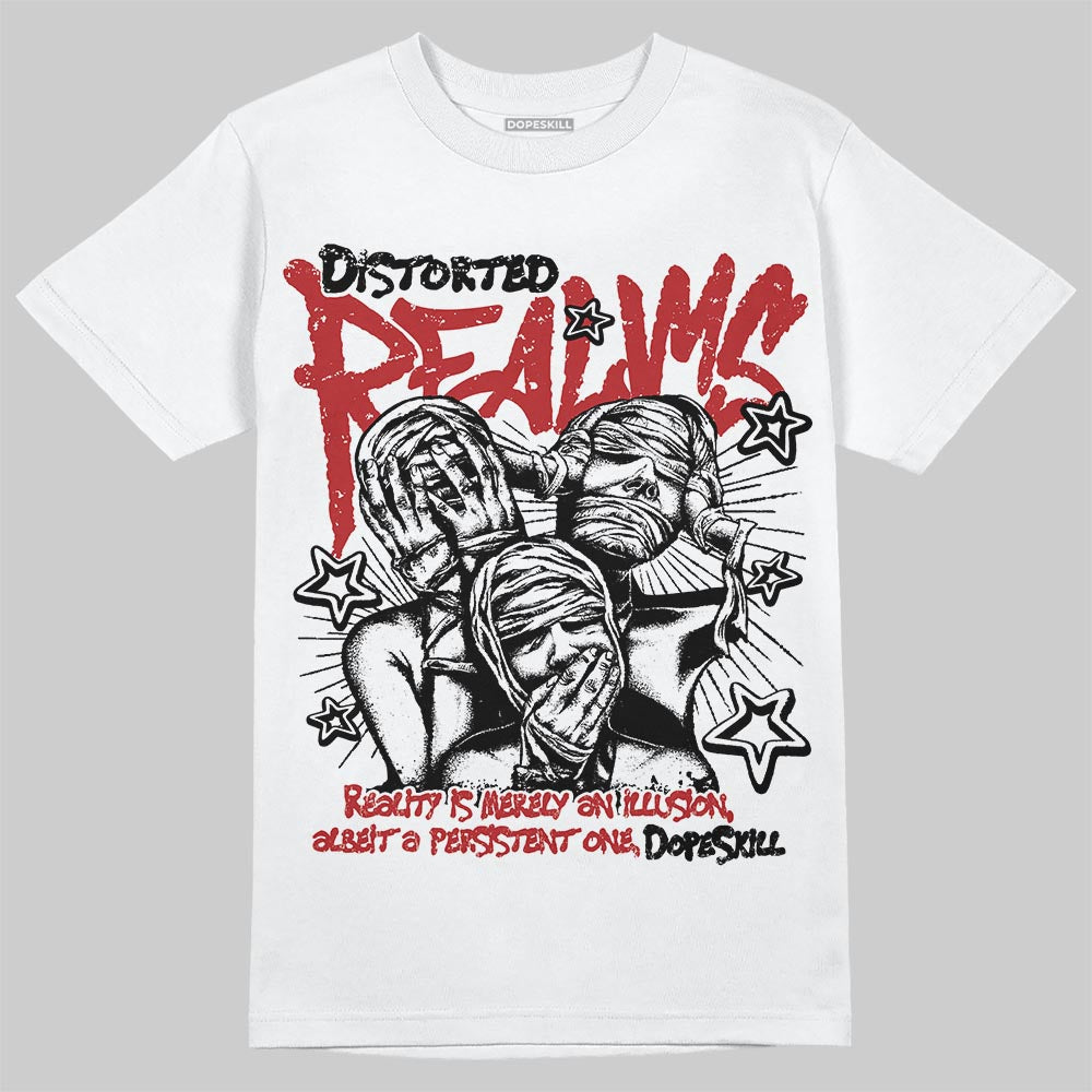 Flu Game 12s superstreetwear T-Shirt Distorted Realms Graphic