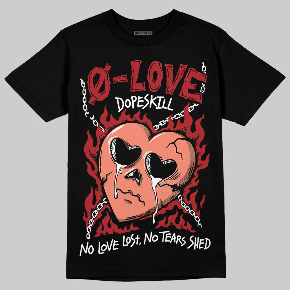 Rare Air Cinnabar 1s superstreetwear T-Shirt Crying Heart Graphic