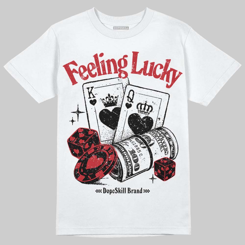 Bred 11s superstreetwear T-Shirt Feeling Lucky Graphic