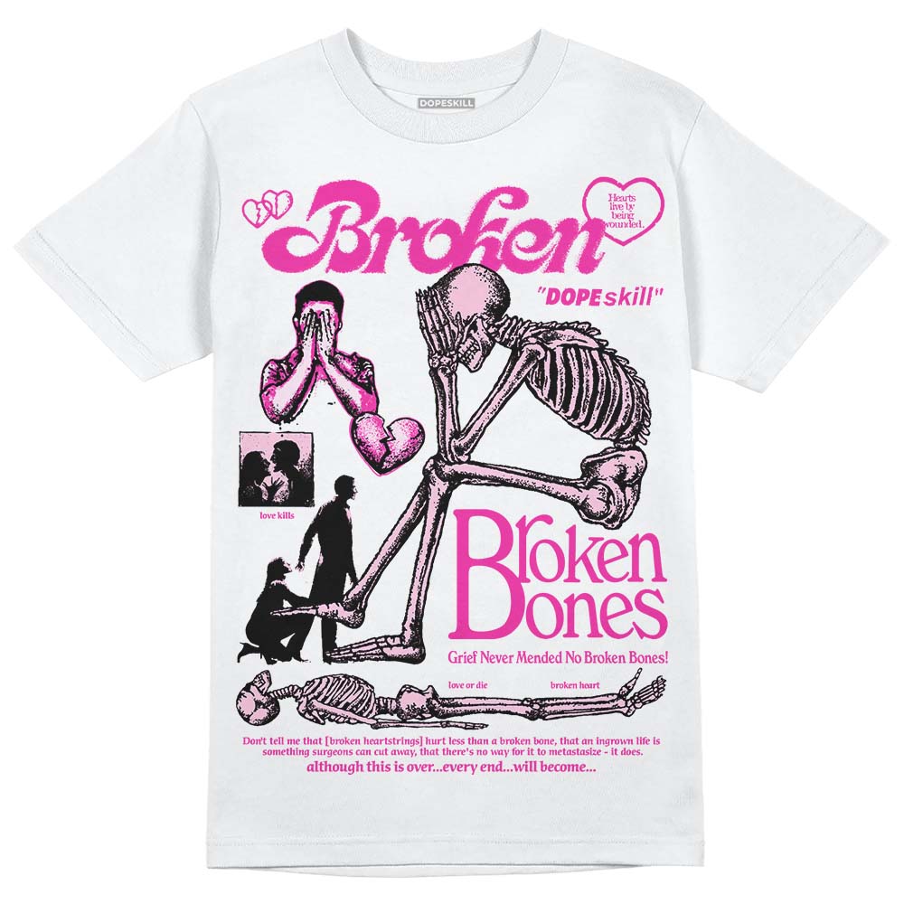 Pink Collection superstreetwear T-Shirt Broken Bones Graphic