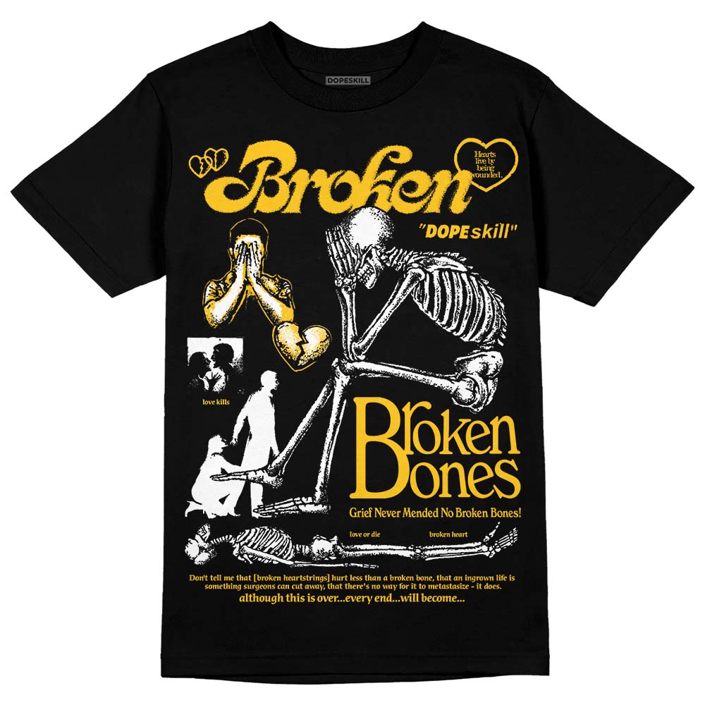 Yellow Collection superstreetwear T-Shirt Broken Bones Graphic