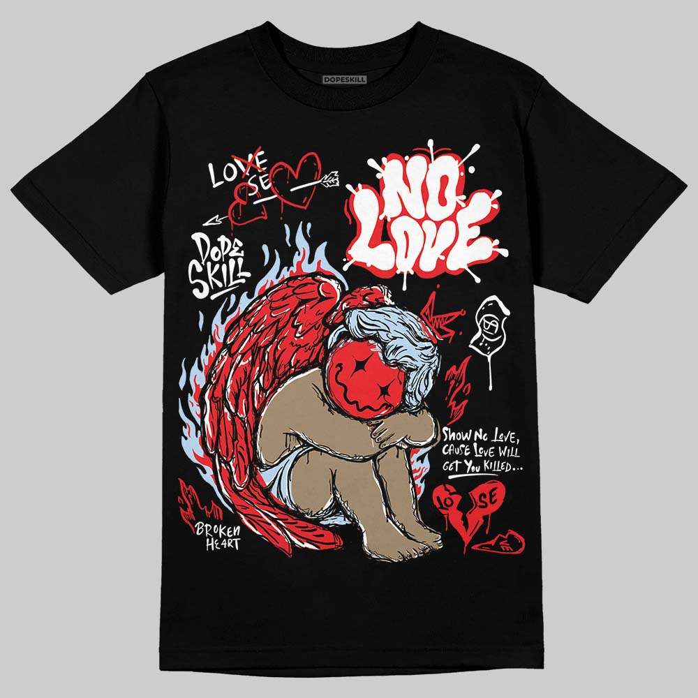 Cherry 11s superstreetwear T-Shirt No Love Graphic
