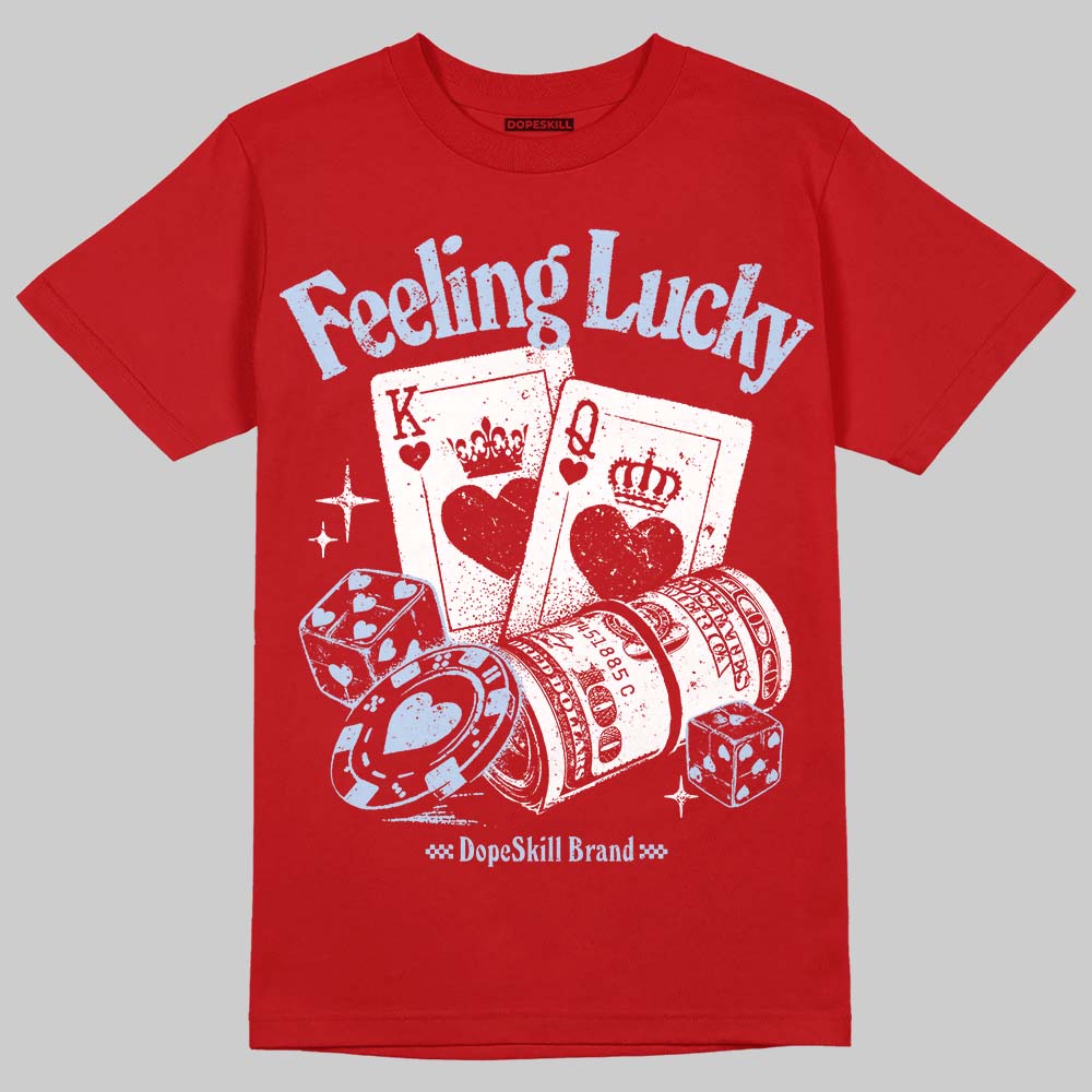 Cherry 11s superstreetwear T-Shirt Feeling Lucky Graphic