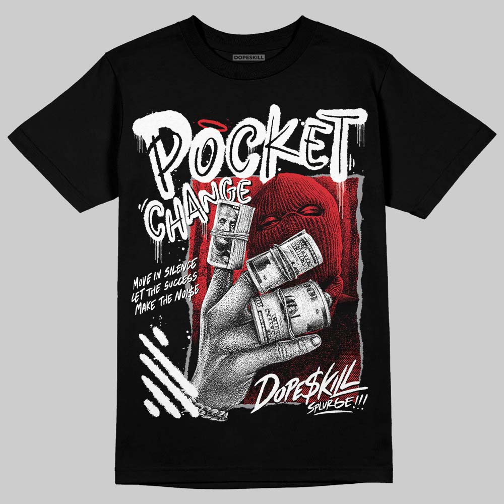 Black and White Collection superstreetwear T-Shirt Pocket Change Graphic