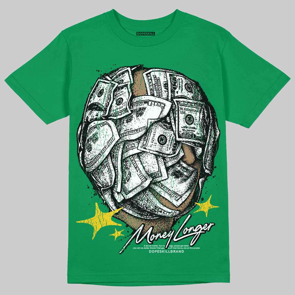 Green Collection superstreetwear T-Shirt Money Longer Graphic
