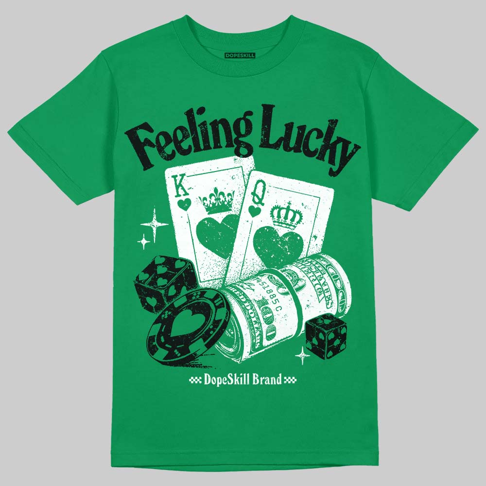 Green Collection superstreetwear T-Shirt Feeling Lucky Graphic