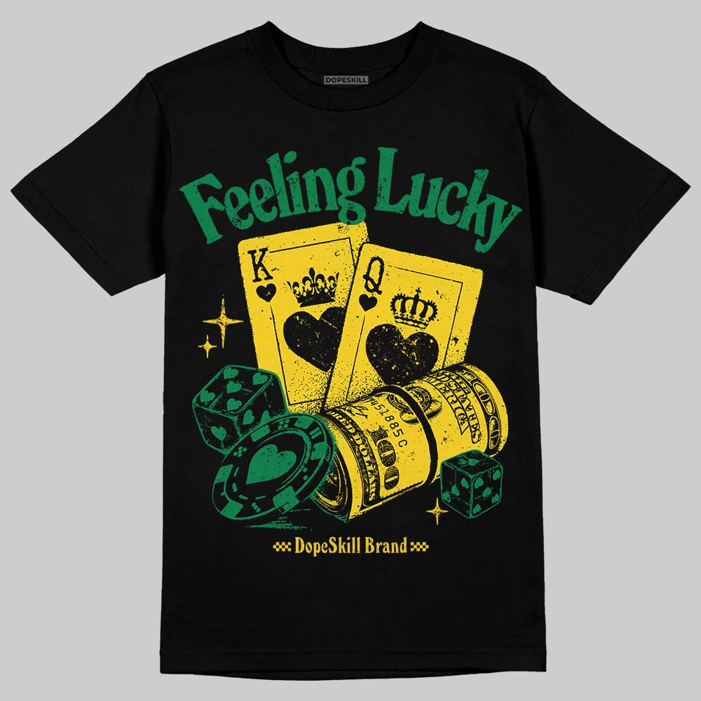 Green Collection superstreetwear T-Shirt Feeling Lucky Graphic