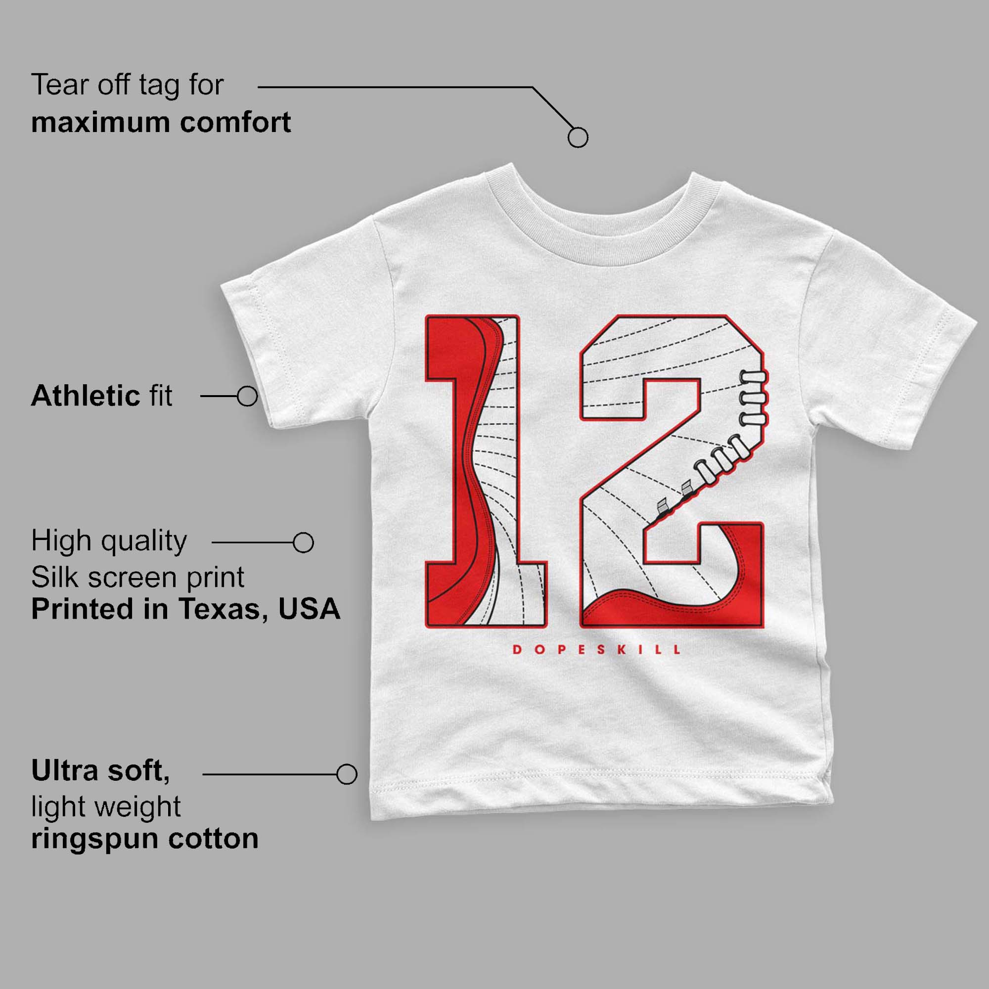 Cherry 12s superstreetwear Toddler Kids T-shirt No.12 Graphic