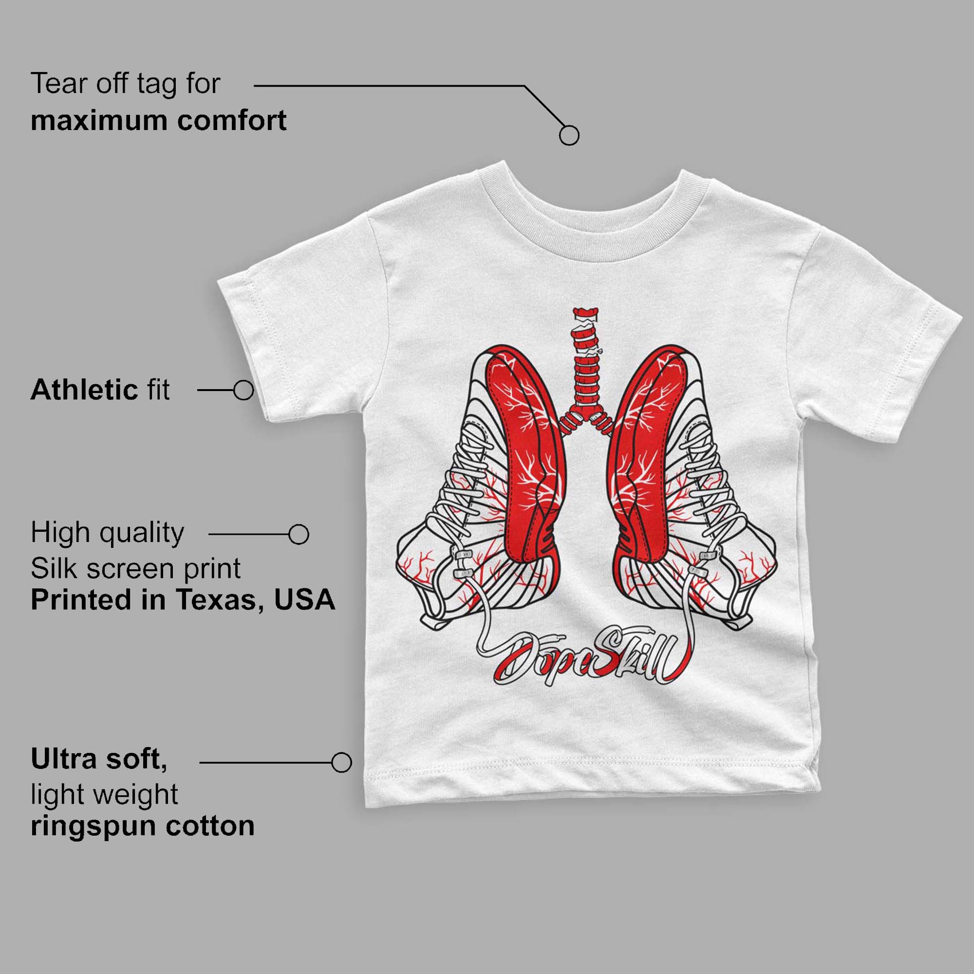 Cherry 12s superstreetwear Toddler Kids T-shirt Breathe Graphic