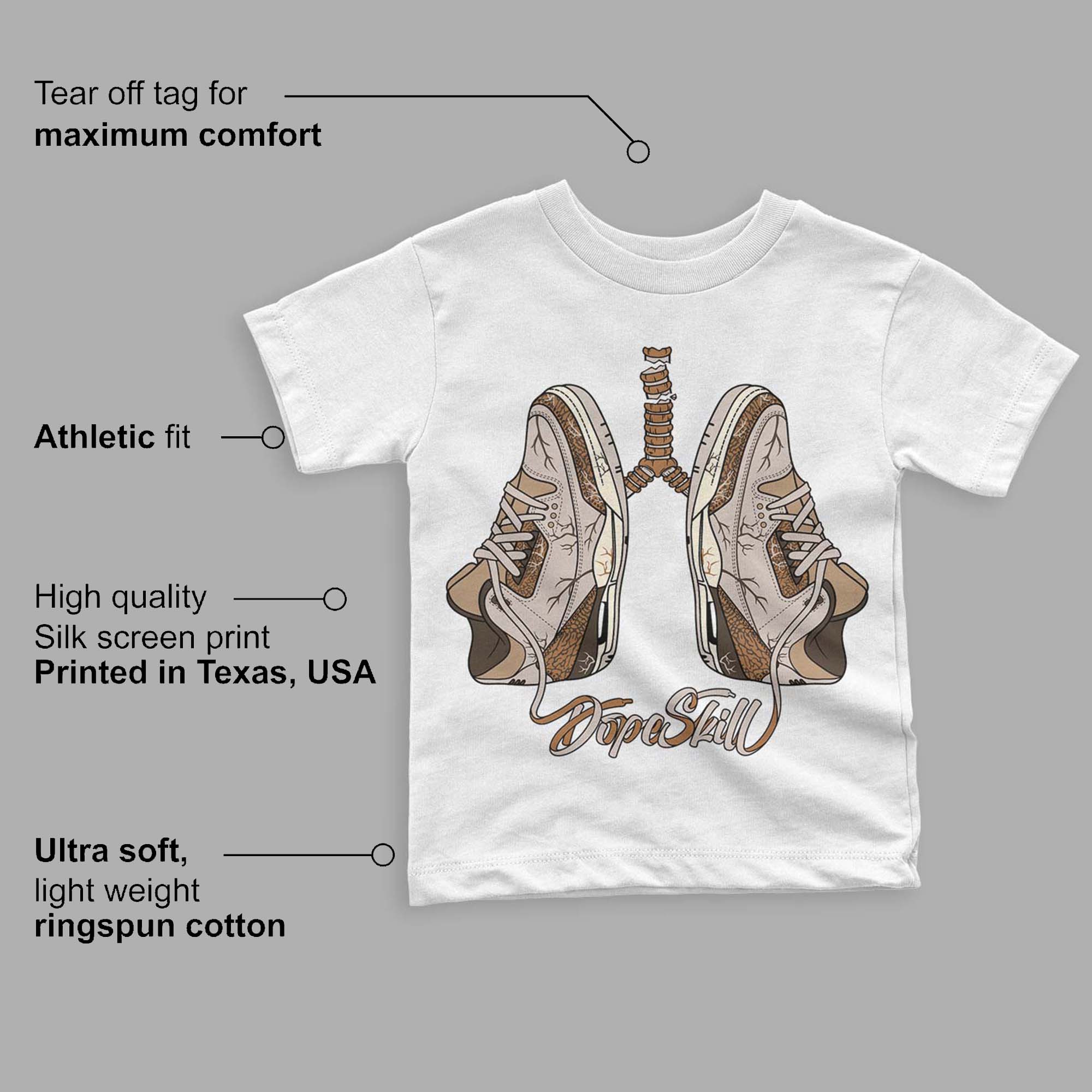 Palomino 3s superstreetwear Toddler Kids T-shirt Breathe Graphic
